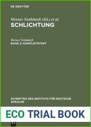 Schlichtung. Band 2 Konfliktstoff