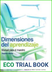 Dimensiones del aprendizaje. Manual del maestro