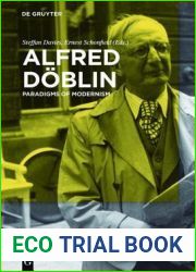 Alfred Doblin: Paradigms of Modernism