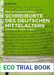 Schreiborte des deutschen Mittelalters: Skriptorien - Werke - Mazene (German Edition)