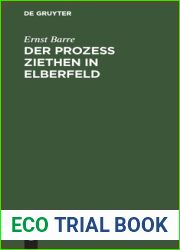 Der Prozess Ziethen in Elberfeld (German Edition)
