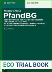 Pfandbriefgesetz (De Gruyter Kommentar) (German Edition)
