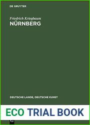 Nurnberg: Vor der Zerstorung (Deutsche Lande, Deutsche Kunst) (German Edition)