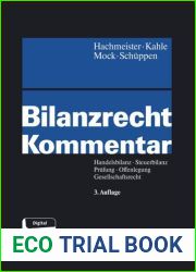 Bilanzrecht Kommentar