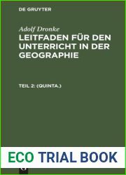 Leitfaden fur den Unterricht in der Geographie