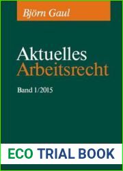 Aktuelles Arbeitsrecht, Band 1 2015