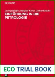Einfuhrung in die Petrologie (German Edition)