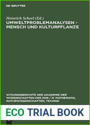 Umweltproblemanalysen - Mensch und Kulturpflanze (Sitzungsberichte der Akademie der Wissenschaften der DDR N. Mathematik, Naturwissenschaften, Technik, 19761) (German Edition)