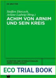 Achim Von Arnim Und Sein Kreis