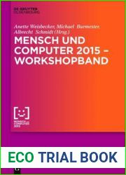 Mensch und Computer 2015 - Workshopband (Mensch and Computer - Tagungsbande Proceedings, 2015)