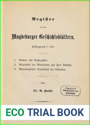 Register zu den Magdeburger Geschichtsbllattern. Jahrgang 1 - 20