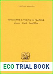 Procedure e verita in Platone (Menone, Cratilo, Repubblica)