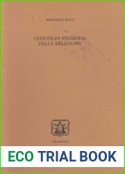 Lezioni di filosofia della religione