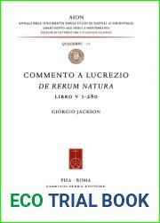 Commento a Lucrezio, De rerum natura, libro V 1-280