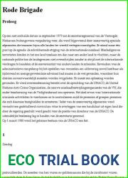 Rode Brigade (Dutch Edition)