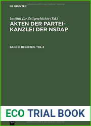 Akten der Partei-Kanzlei der NSDAP: Rekonstruktion eines verlorengegangenen Bestandes (Veroffentlichung des Instituts fur Zeitgeschichte) (German Edition)