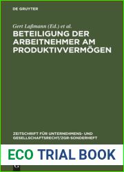 Beteiligung der Arbeitnehmer am Produktivvermogen (Schmalenbachs Zeitschrift fur betriebswirtschaftliche Forschung) (German Edition)