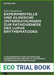 Experimentelle und klinische Untersuchungen zur Pathogenese des Lupus erythematodes (Sitzungsberichte der Akademie der Wissenschaften der DDR N. … Technik, 1980, 4) (German Edition)