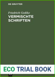 Vermischte Schriften