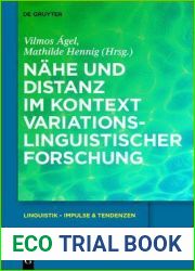 Nahe und Distanz im Kontext variationslinguistischer Forschung (Linguistik - Impulse and Tendenzen)