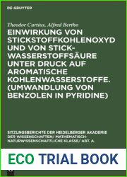 Einwirkung von Stickstoffkohlenoxyd und von Stickwasserstoffsaure unter Druck auf aromatische Kohlenwasserstoffe. (Umwandlung von Benzolen in … Wissenschaften, 1925, 8) (German Edition)