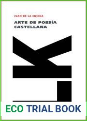 Arte de poesia castellana (Pensamiento) (Spanish Edition)