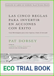 Las cinco reglas para invertir en acciones con exito: Guia Morningstar para crear riqueza y batir al mercado (Coleccion de libros de inversion Value School) (Spanish Edition)