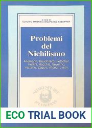Problemi del nichilismo