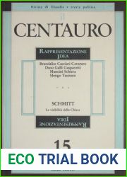 Il Centauro. Rivista di filosofia e teoria politica. Rappresentazione Idea
