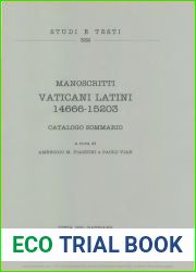 Manoscritti vaticani latini 14666-15203. Catalogo sommario