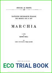 Rationes decimarum Italiae nei secoli XIII e XIV. Marchia
