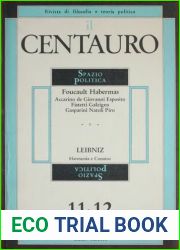 Il Centauro. Rivista di filosofia e teoria politica. Spazio Politica