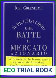Il piccolo libro che batte il mercato azionario by Joel Greenblatt (2013-07-07)