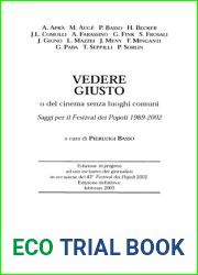 Vedere giusto. Del cinema senza luoghi comuni