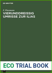 Vierunddreissig Umrisse zur Ilias (German Edition)