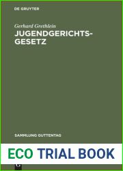 Jugendgerichtsgesetz. Kommentar: [haupt.-Bd.]