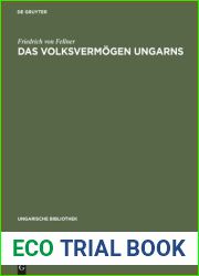 Das Volksvermogen Ungarns