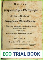 Umriss einer pragmatischen Geschichte des Kriegs-Wesens im Herzogtume Braunschweig