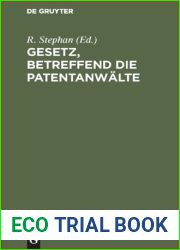Gesetz, betreffend die Patentanwalte