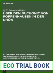 Uber den Buchonit von Poppenhausen in der Rhon (Sitzungsberichte der Heidelberger Akademie der Wissenschaften Abt. A. Mathematisch-physikalische Wissenschaften, 1933, 3) (German Edition)
