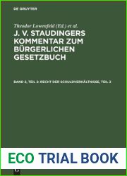 J. v. Staudingers Kommentar zum Burgerlichen Gesetzbuch