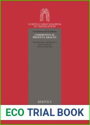 Commento Al Profeta Abacuc (Corpus Christianorum in Translation, 38)