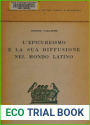 L|epicureismo e la sua diffusione nel mondo latino