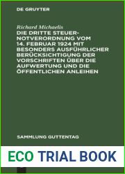 Die Dritte Steuernotverordnung vom 14. Februar 1924 mit besonders ausfuhrlicher Berucksichtigung der Vorschriften uber die Aufwertung und die … (Sammlung Guttentag, 157) (German Edition)
