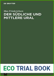 Der Sudliche und Mittlere Ural (German Edition)