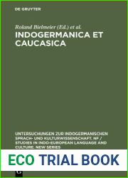 Indogermanica et Caucasica: Festschrift fur Karl Horst Schmidt zum 65. Geburtstag