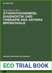 Atiopathogenese, Diagnostik und Therapie des Asthma bronchiale (Pneumologisches Kolloquium) (German Edition)