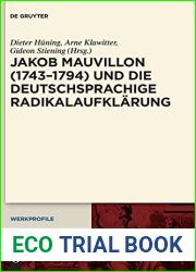 Jakob Mauvillon (1743-1794) und die deutschsprachige Radikalaufklarung (Werkprofile, 20) (German Edition)