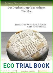 Der Drachenkampf Des Heiligen Theodor Der Drachenkampf Des Heiligen Theodor Der Drachenkampf Des Heiligen Theodor (Analecta Gorgiana) (German Edition)