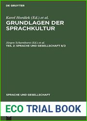 Grundlagen der Sprachkultur. Teil 2 (Sprache und Gesellschaft, 8 2) (German Edition)